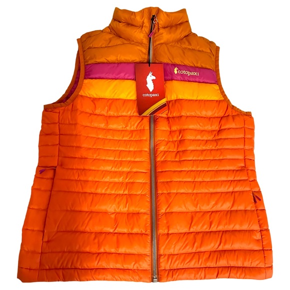 Cotopaxi Fuego Down Vest Insulation: 800-fill Color: Mezcal/Nectar Size:S NWT - Picture 7 of 16